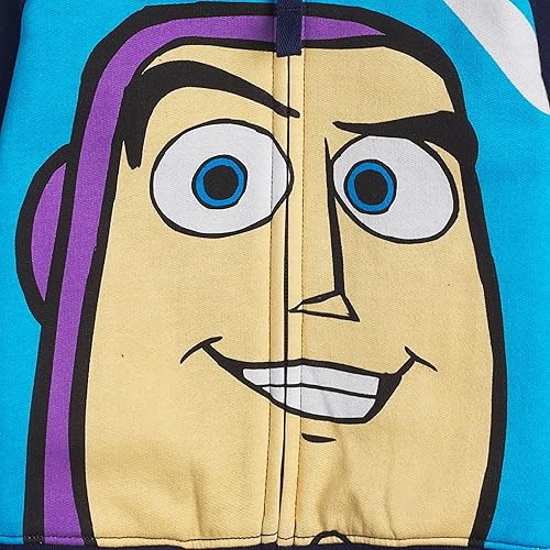 Miniatura 4 de Disney Toy Story Big Face - Sudaderas con capucha y cremallera de personajes Buzz Lightyear, Sheriff Woody Niños y niñas, talla unisex