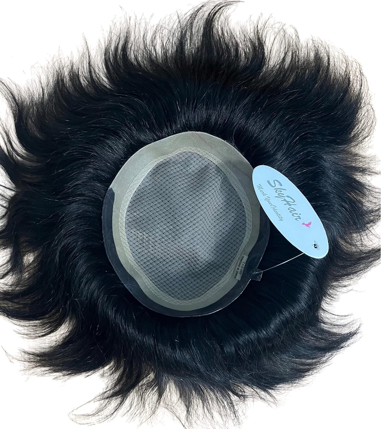 SkyHair 2 Layer Silk Top FINE R MONO Men's Hair Patch (Scalp Friendly