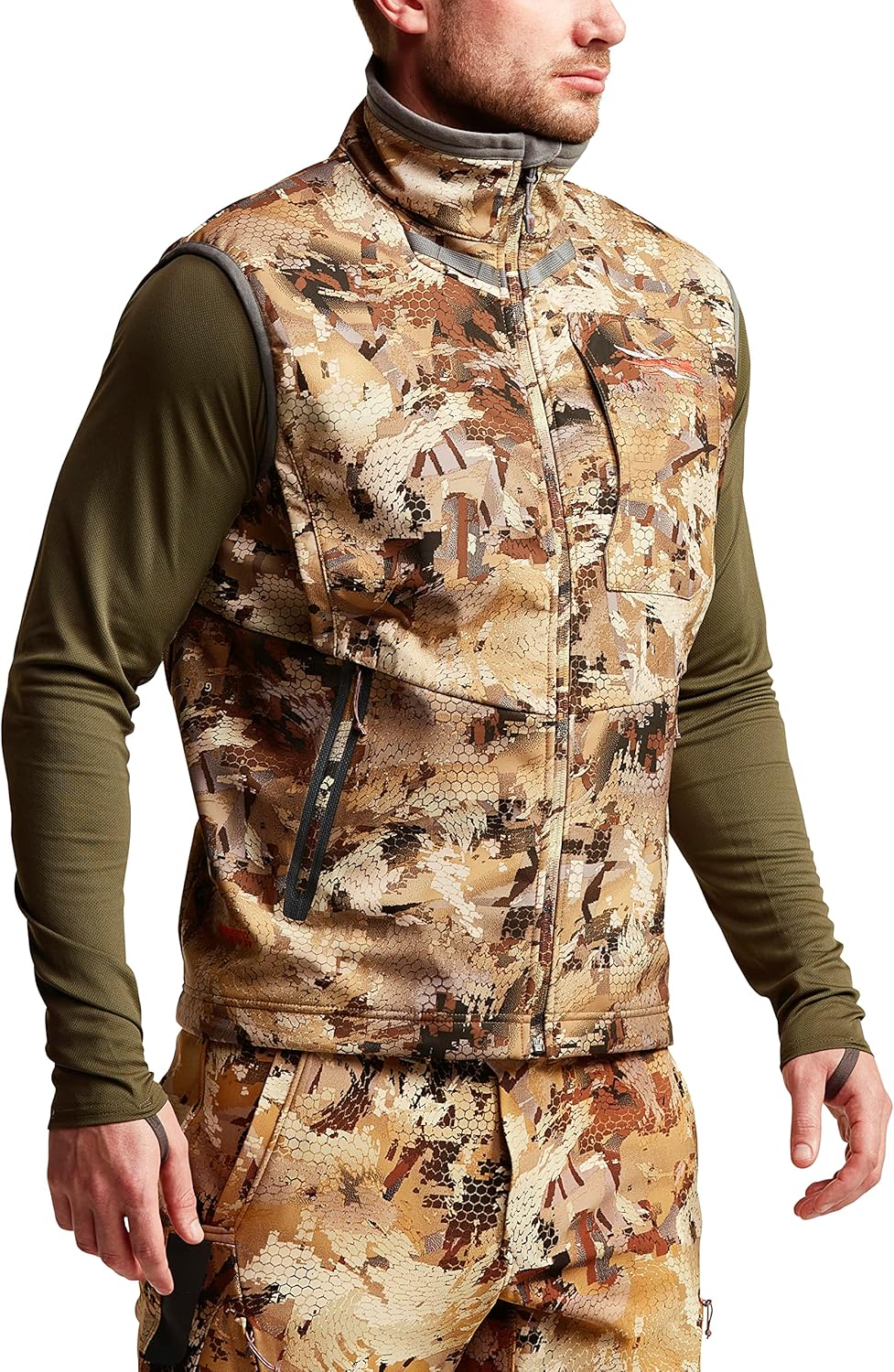 Sitka Men's Hunting Water-Repellent Camo Gear Dakota Vest