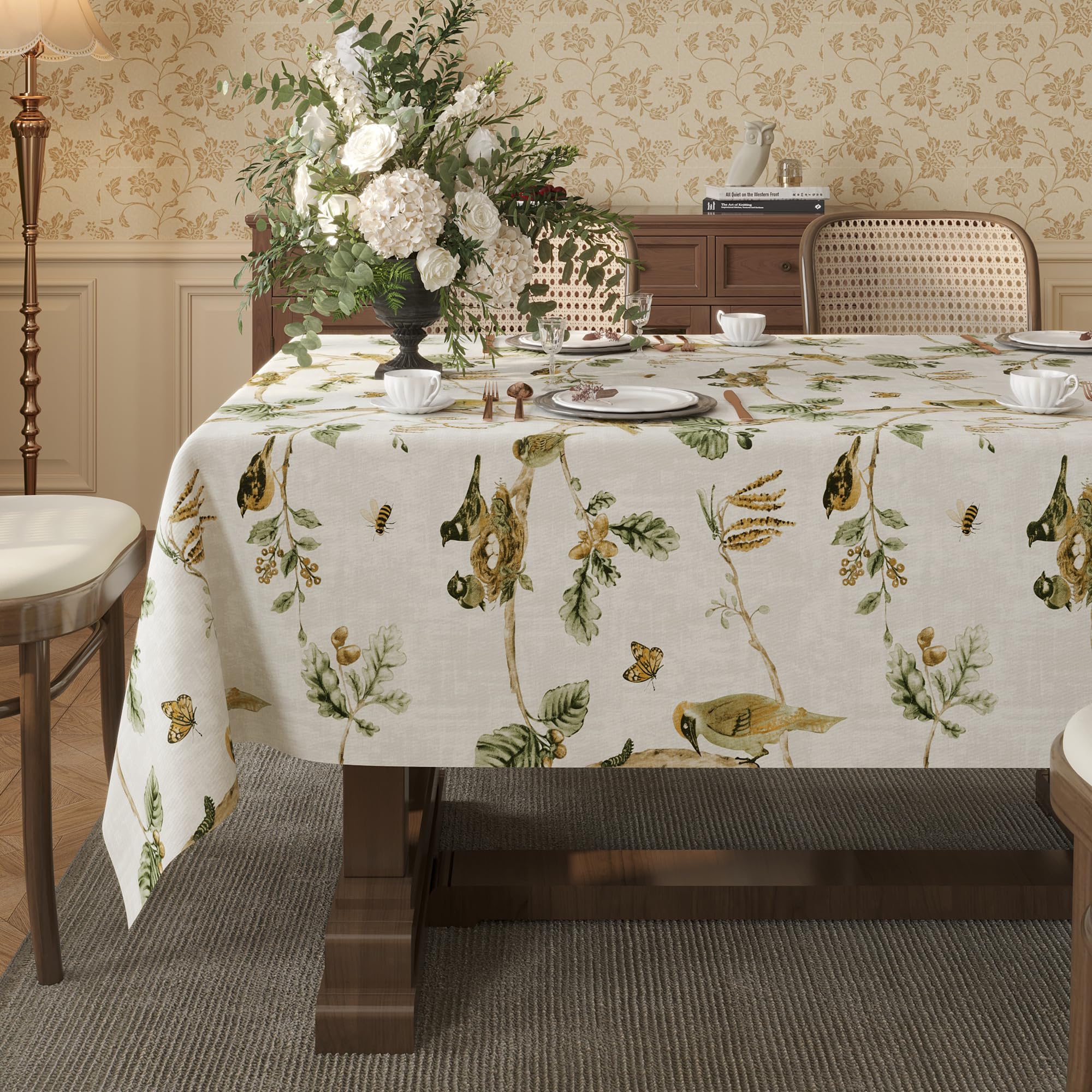 HOMOHEINI Rectangle Table Cloth Vinyl