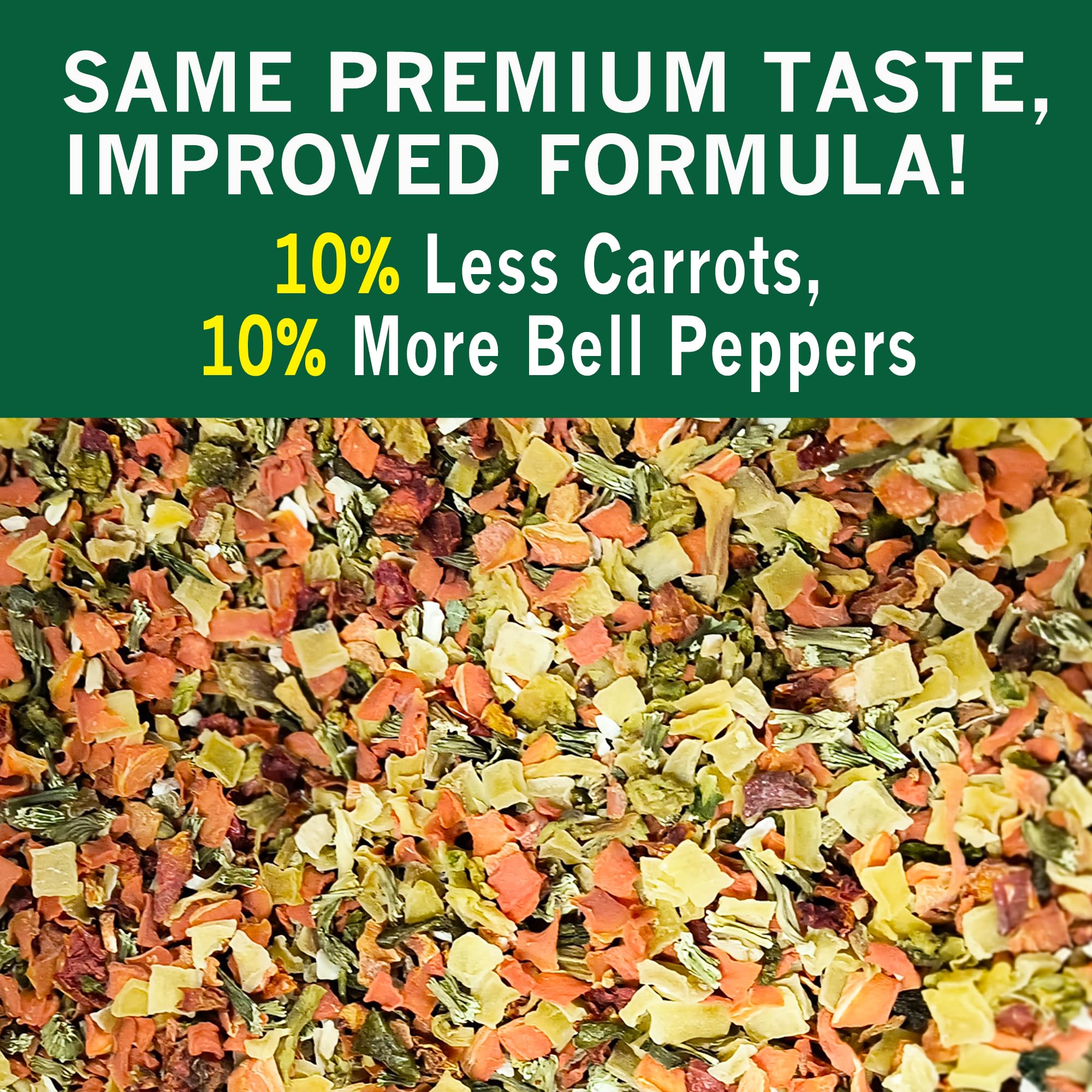 Spices Village Dried Vegetables, Dried Ramen Toppings, Less Carrots More Bell Pepppers, 16 oz, Non GMO, Kosher