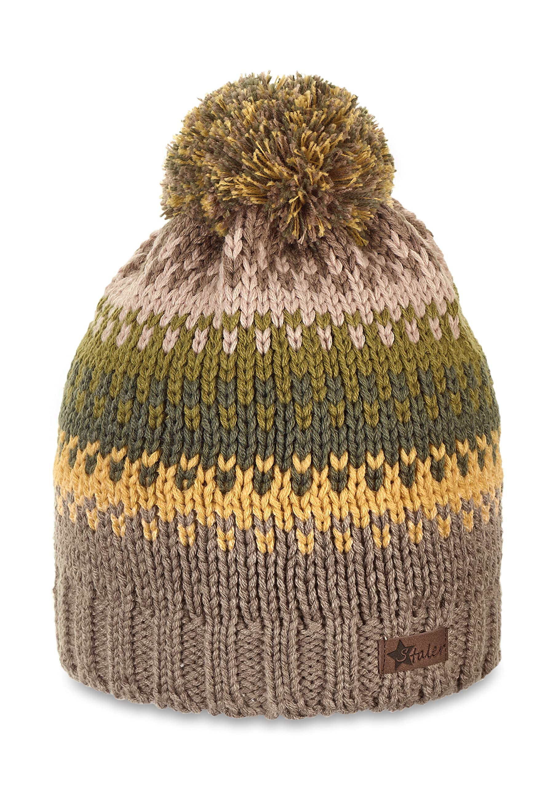 Sterntaler Baby - Jungen Mütze Bommelstrickmütze Farbverlauf