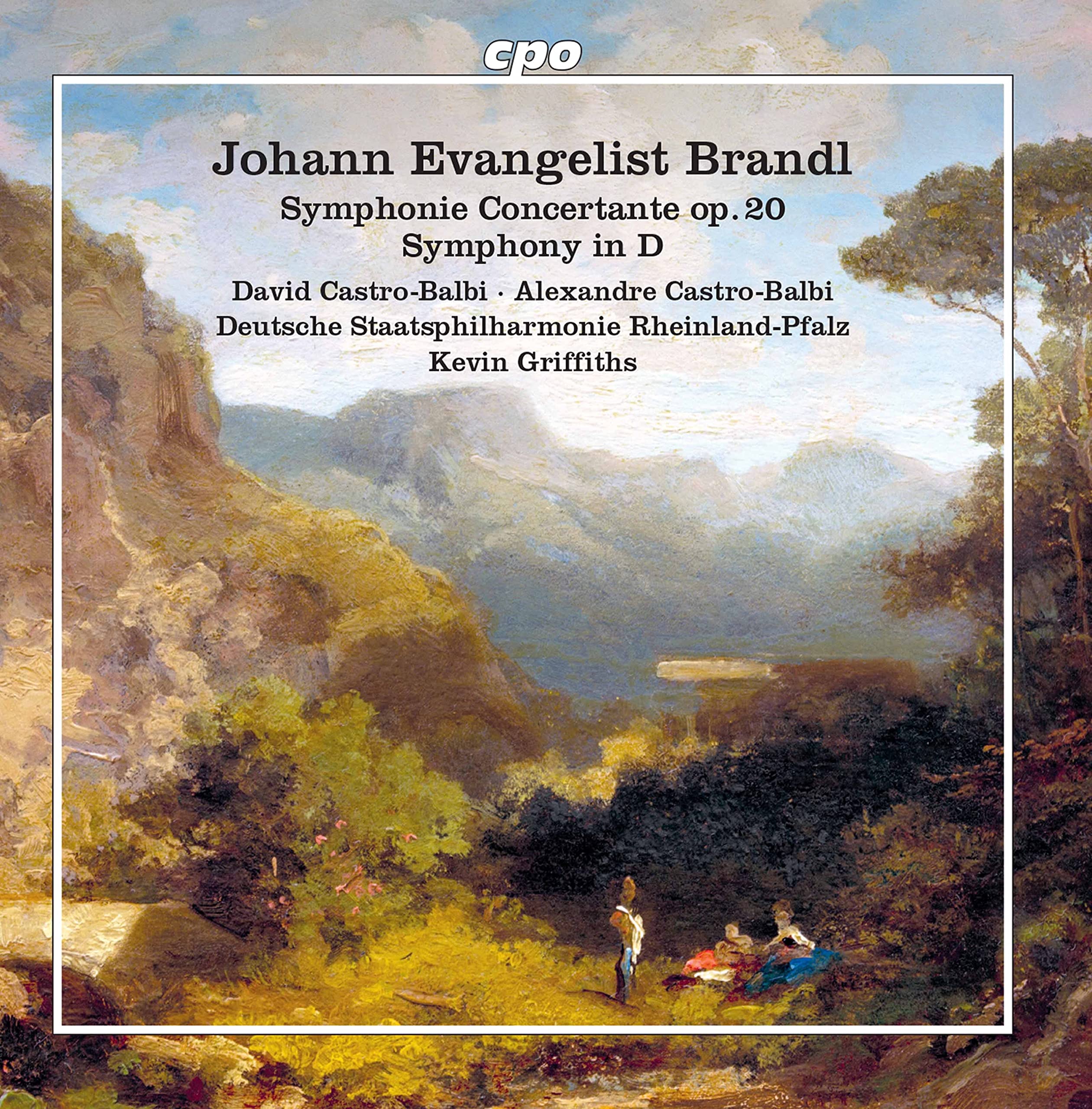 Johann Evangelist Brandl: Symphony Concertante, Symphony in D major