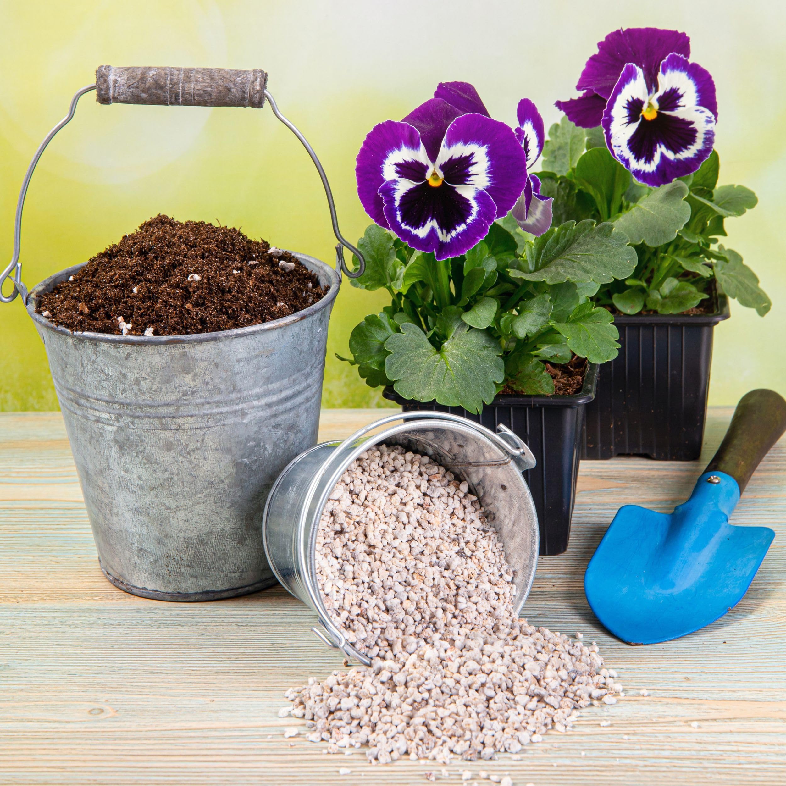 Blumenerde, Perlit Premium 1-4 mm universal, Perlite für Pflanzen 100 l Bodenverbesserung, Feuchtigkeitsspeicherung, Bewurzelung oder Kultivierung, für Orchideen und feuchtigkeitsempfindliche Pflanzen