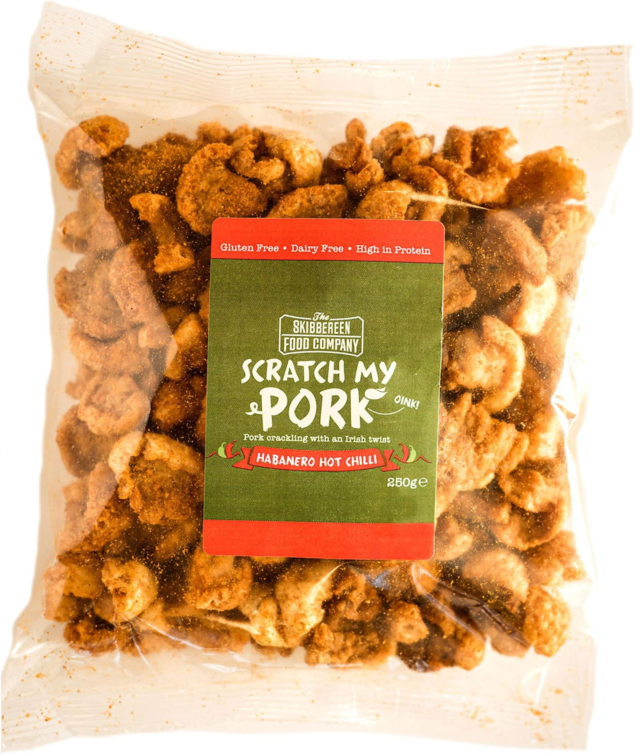 Pork Cracklings - Habanero Hot Chilli