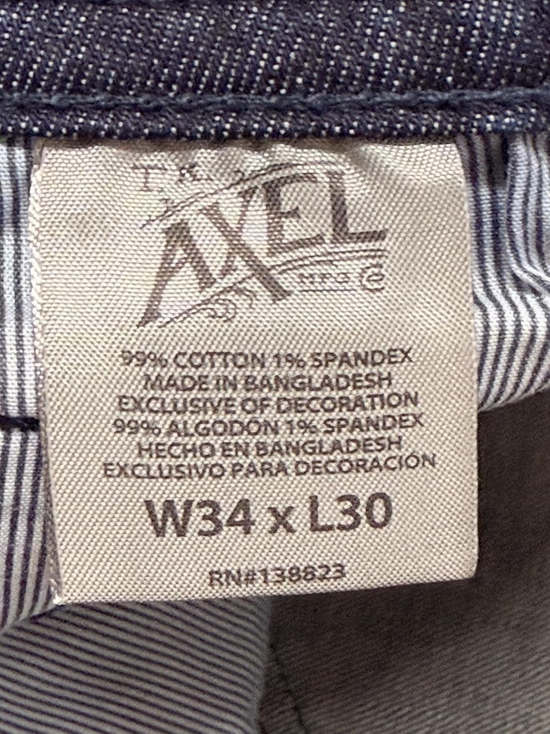 T.K. Axel Men's Straight Slim Boot Cut Stretch Denim Jeans, Relaxed Fit Boot Cut Jeans - Dark Wash (Bondi) - Image 6