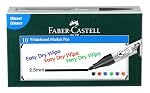 Faber-Castell Whiteboard Marker – Pack of 10 (Black)