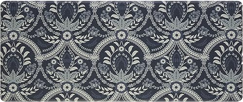 Laura Ashley Tapete de cocina antifatiga  Diseño floral Almeida  Resistente a las manchas, el agua y la decoloración  Alivio de cocina y de pie