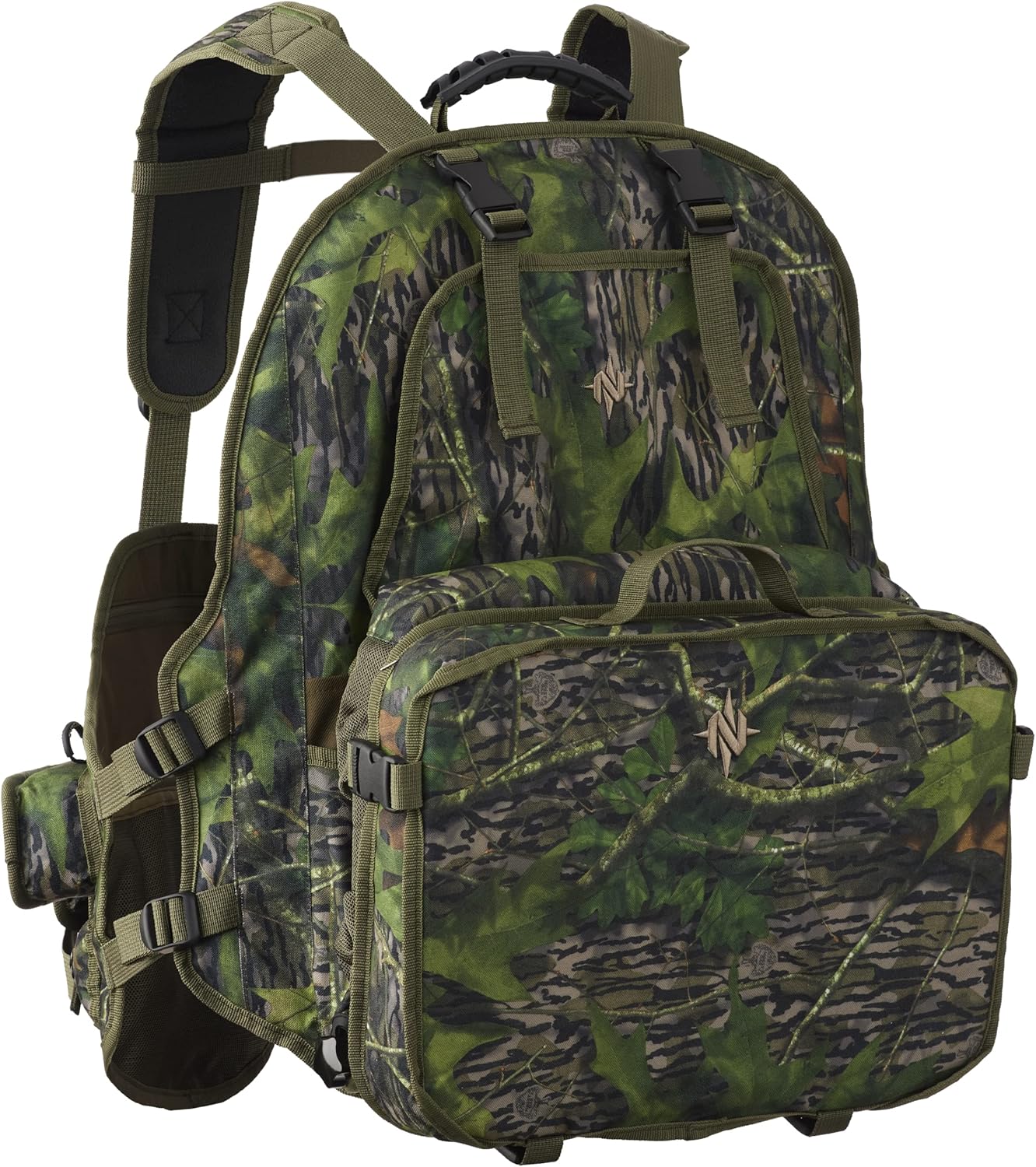 Nomad Mens Bull Lounger Turkey Vest | Camo Hunting Vest with Frame