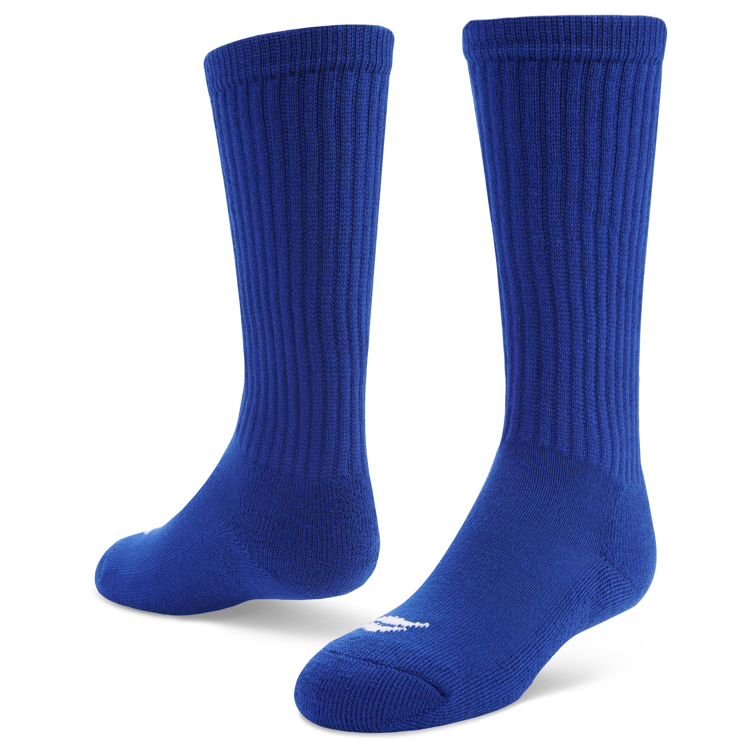 All Sport Over-the-Calf Team Athletic Performance Socks for Girls, Child 13-Youth 4 (2 Pairs)