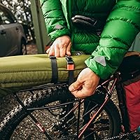 Vista 9 de GEAR AID Correas de uso general con hebilla de liberación lateral, asegura y comprime equipamiento de camping, ciclismo, caza, navegación, ancho