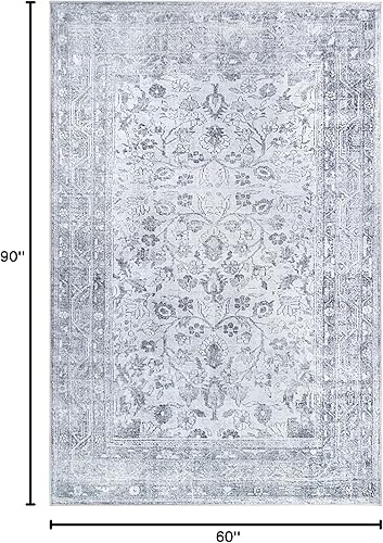 Miniatura 49 de Superior Alfombra de área para interiores para sala de estar, dormitorio, cocina/comedor, oficina, única, alfombras con respaldo de algodón, Athena