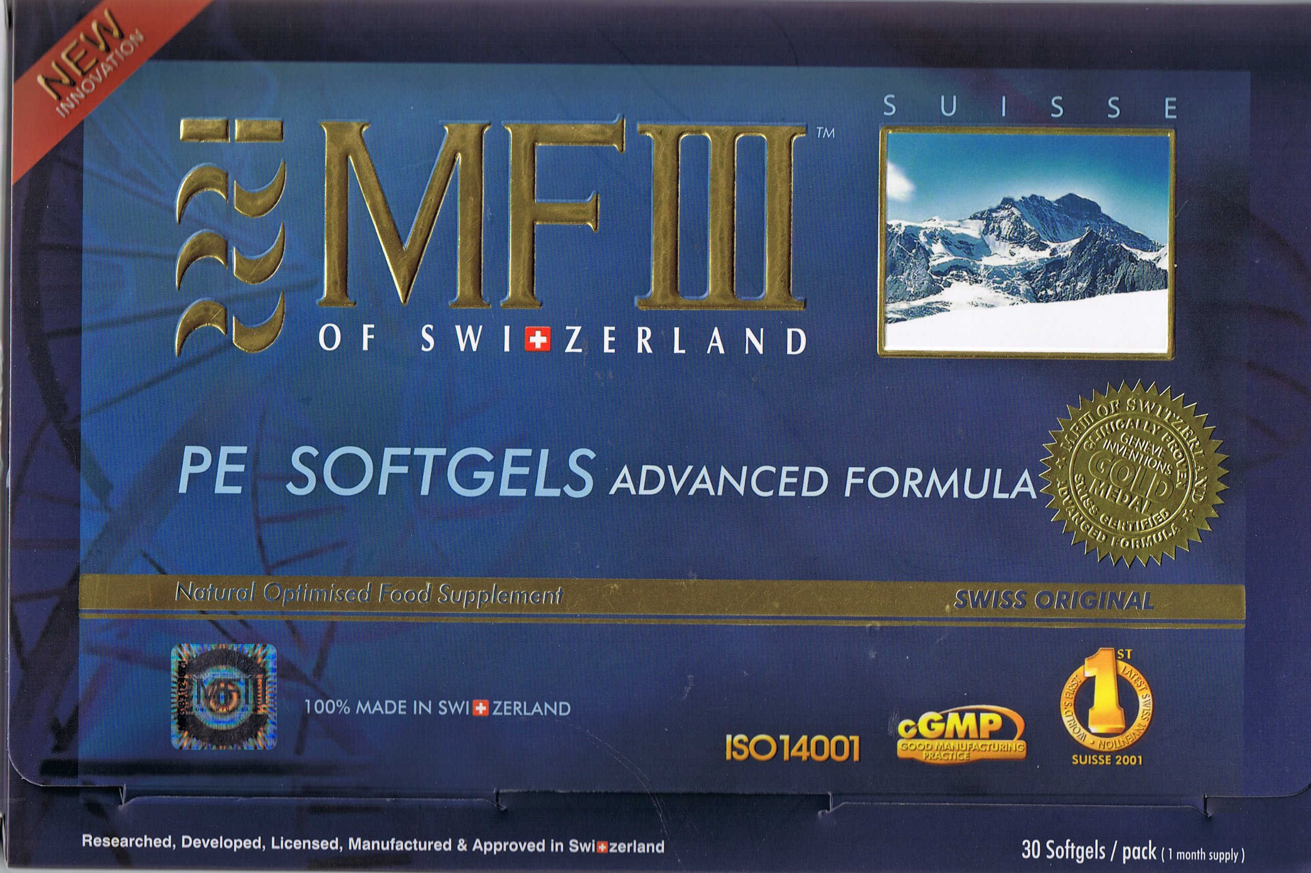 Amazon.com: MFIII Original Swiss Placenta Softgels : Health