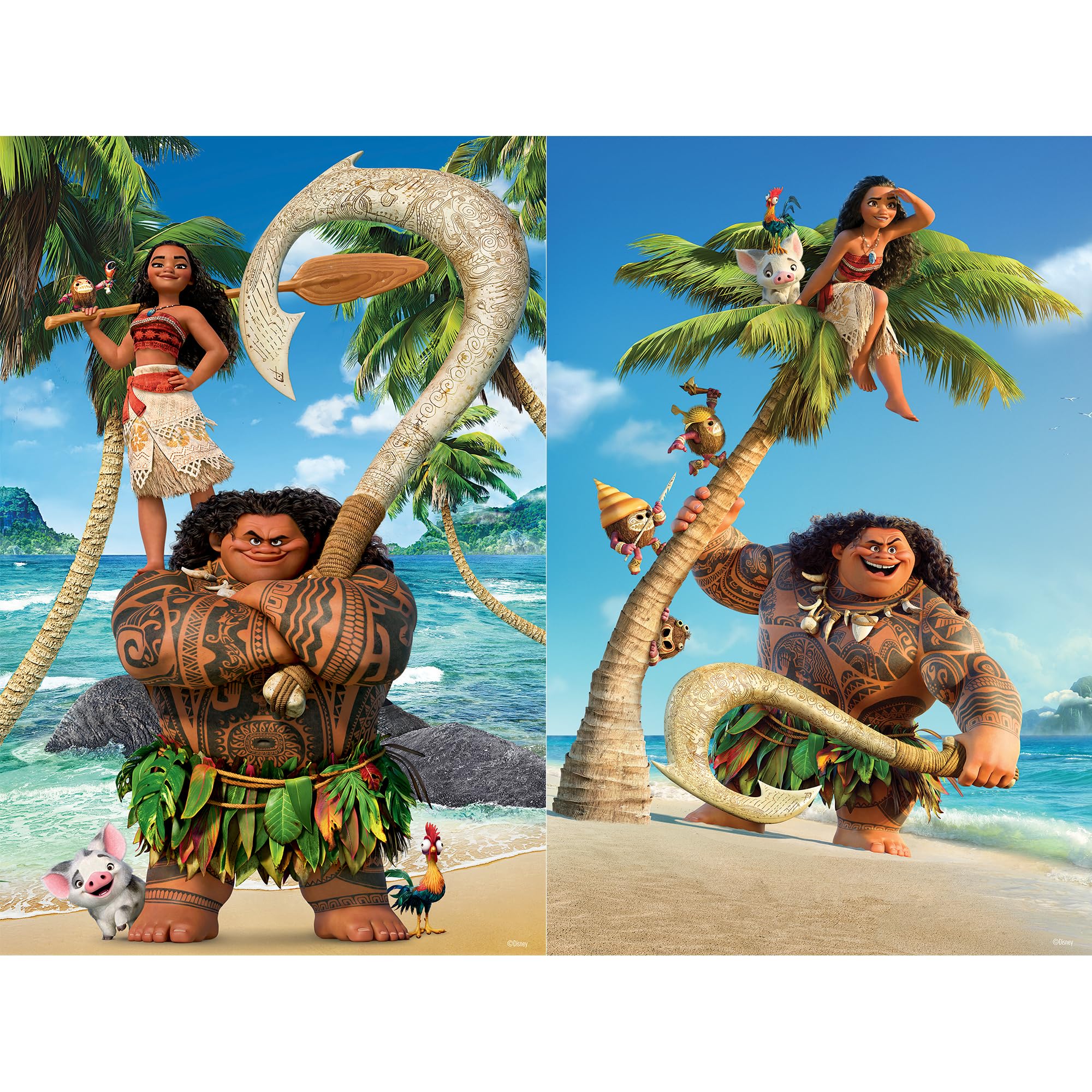 Amazon.com: Prime 3D | Disney | Moana | 200 Piece 3D Jigsaw Puzzle