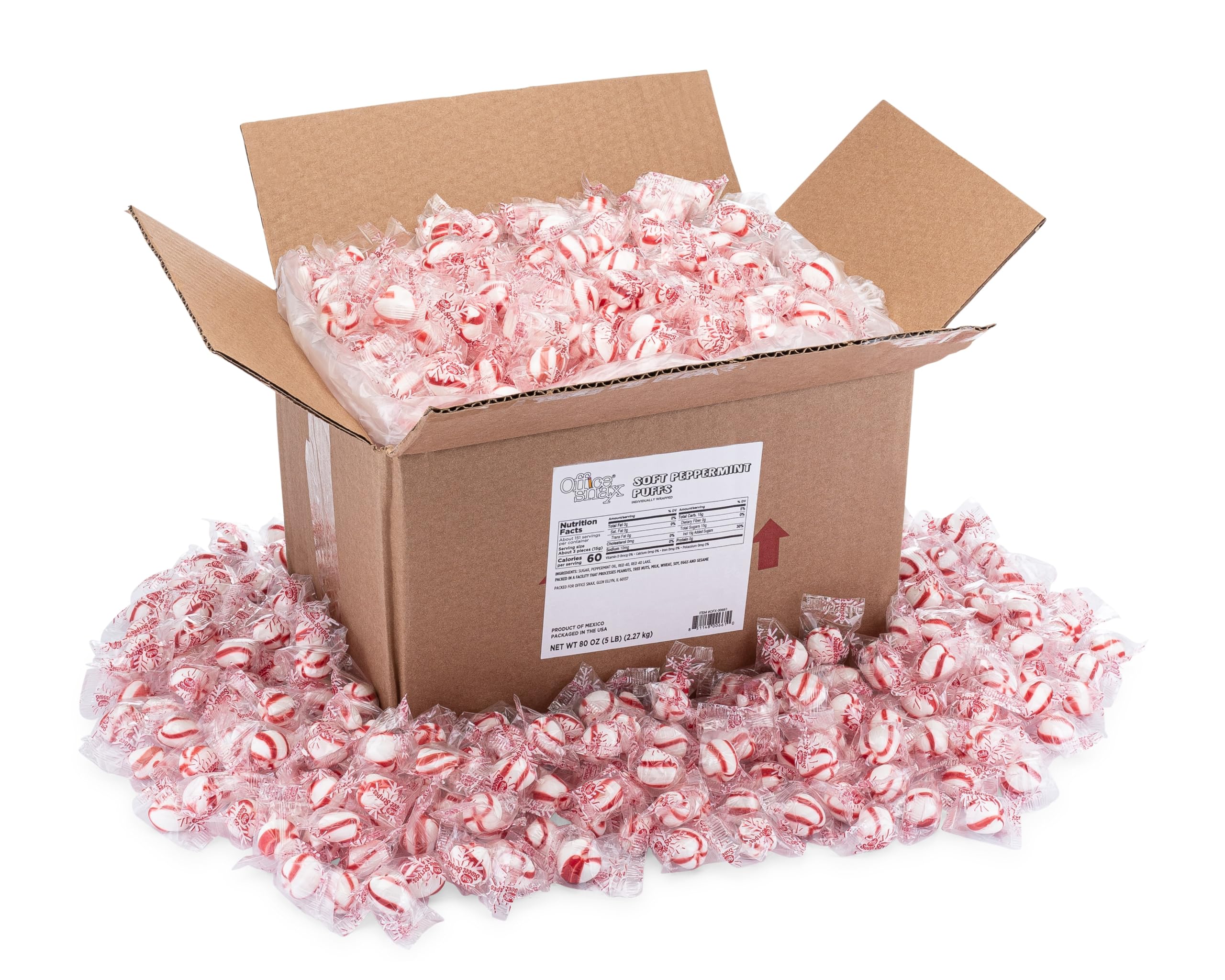 sweetさま専用ページ Amazon.com: Office Snax candy assortments, peppermint puffs candy