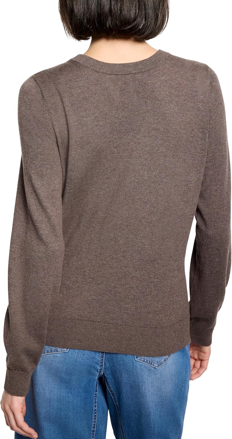 NIC+Zoe Womens Pure Cotton Crew Neck Sweater - Image 2