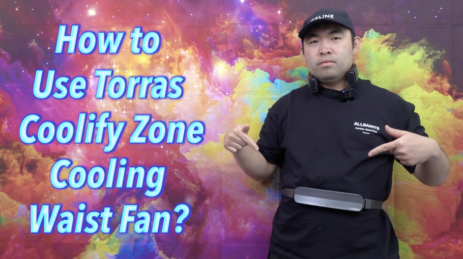 Watch How to Use Torras Coolify Zone Cooling Waist Fan? on Amazon Live