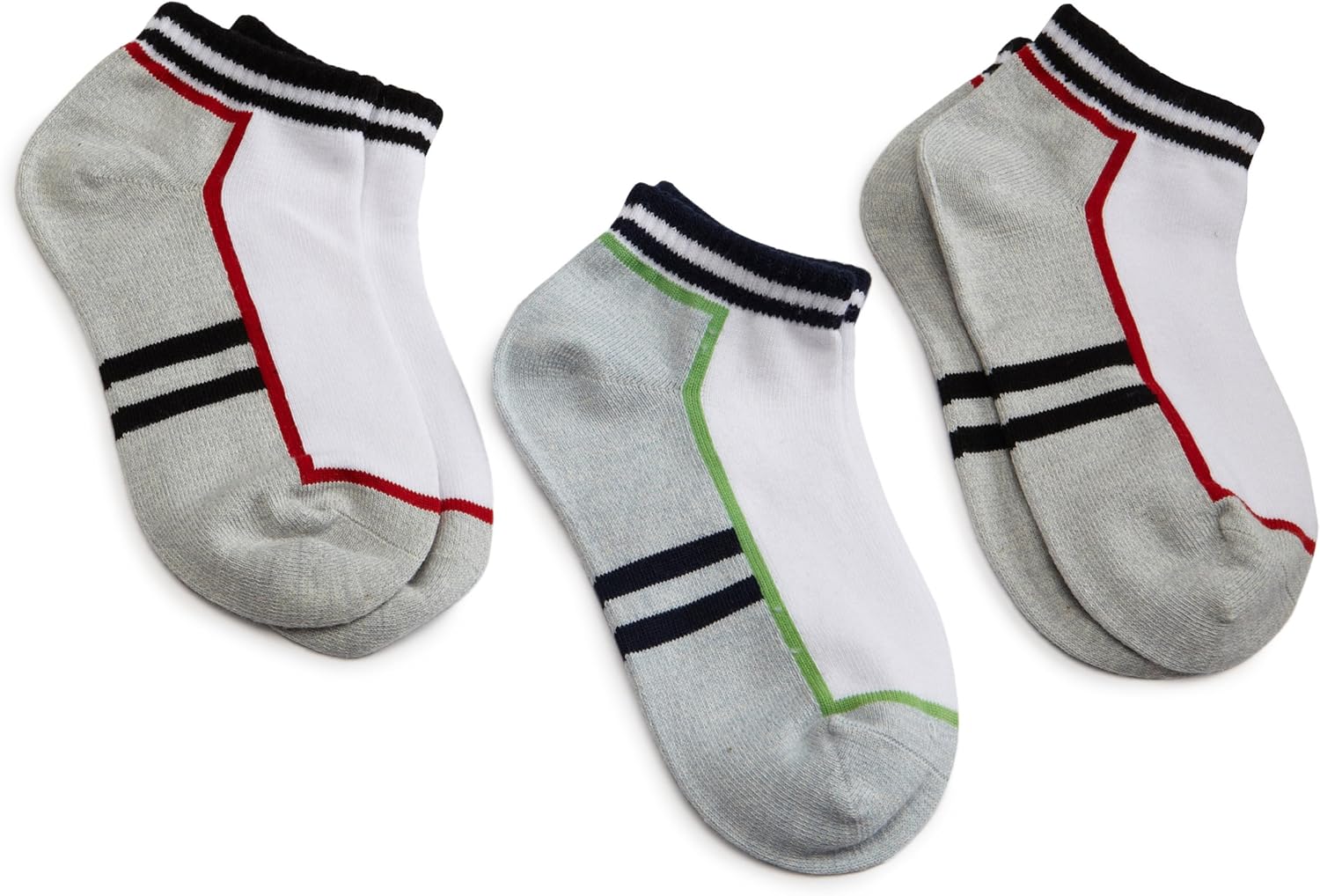 Jefferies Socks ビッグボーイズローカットソックス(3足パック)