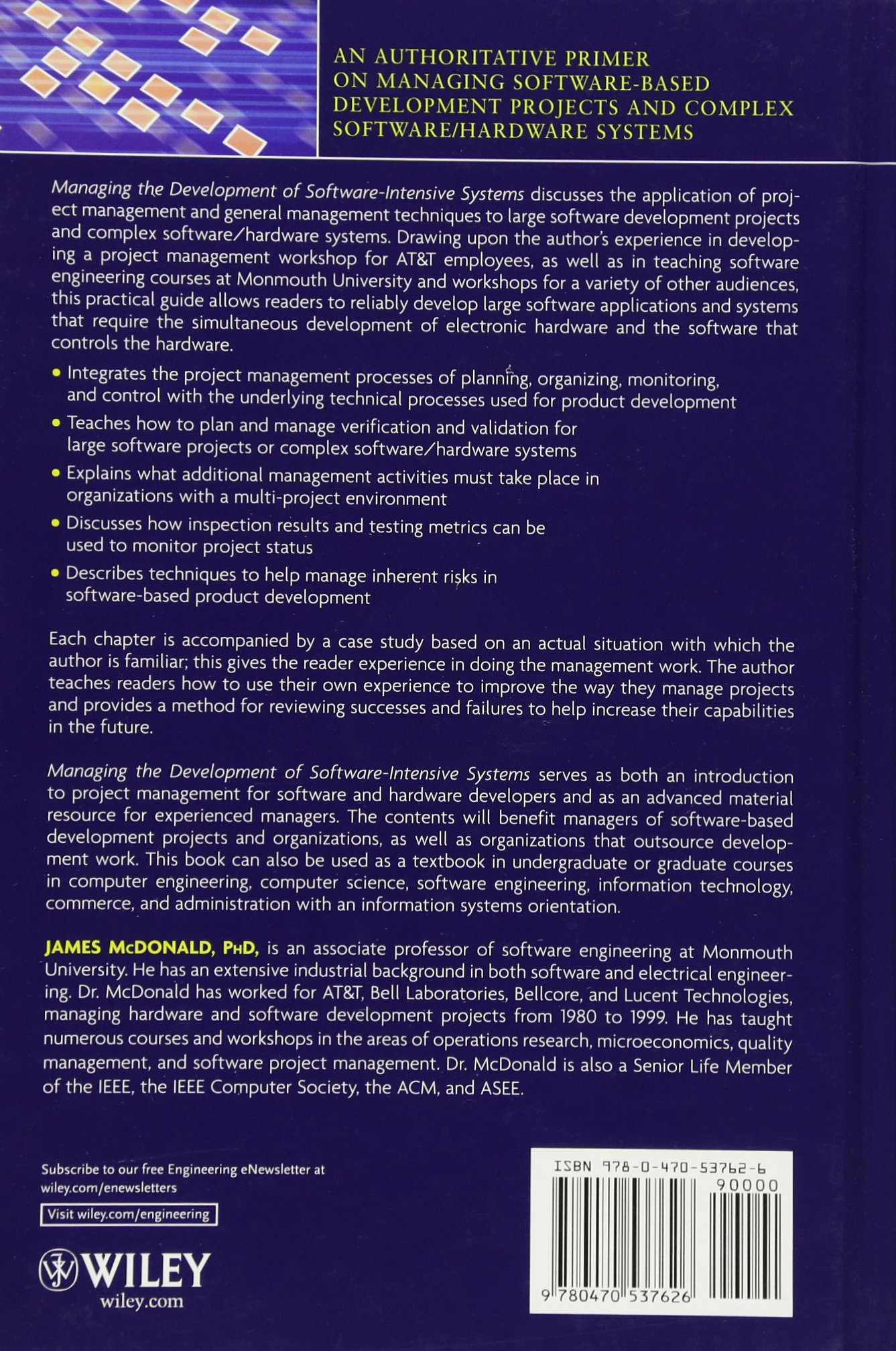 Managing the Development of Software-Intensive Systems (Quantitative Software Engineering Series, Band 9)