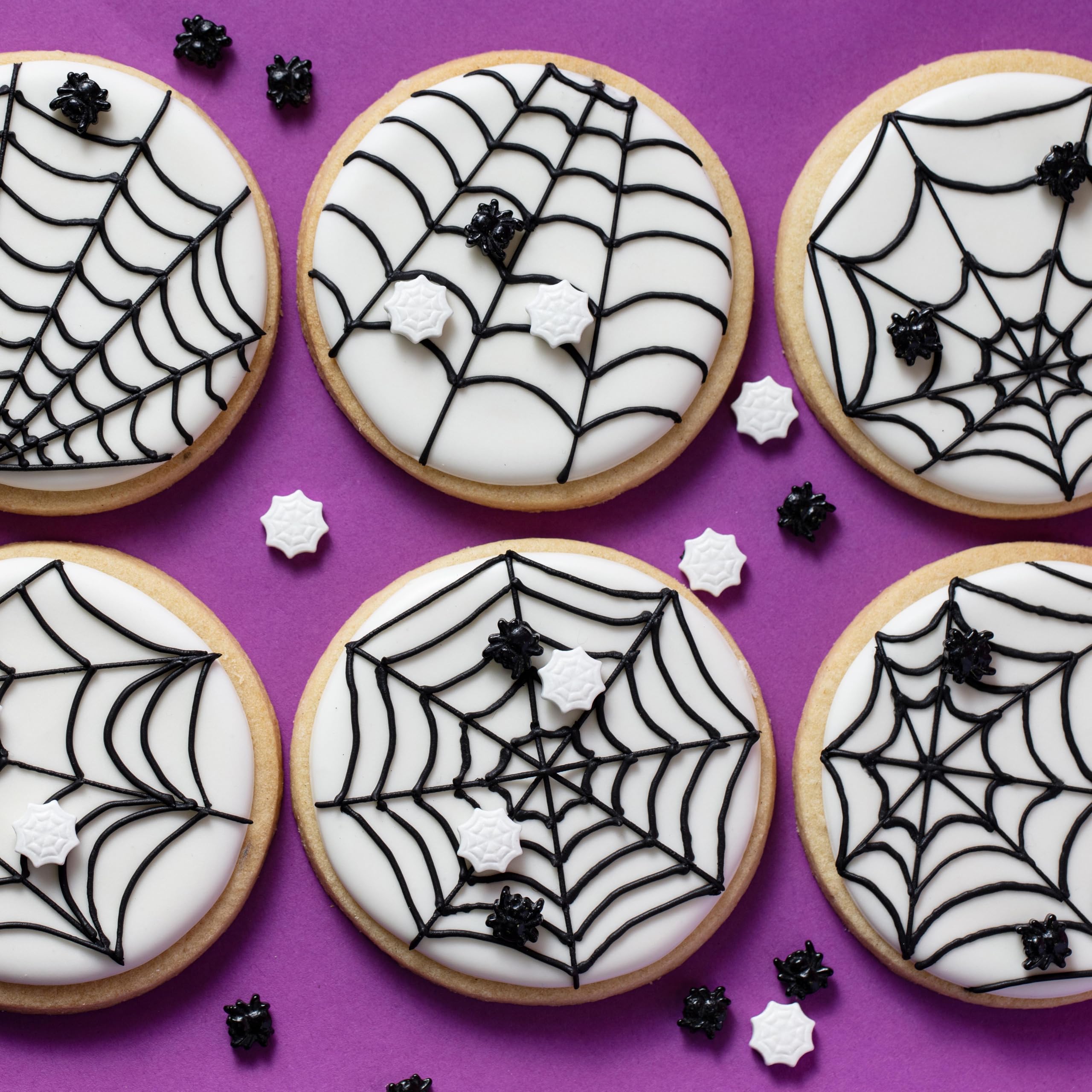 PME Sprinkles decorativos con Charms de Halloween – Arañas (25g)