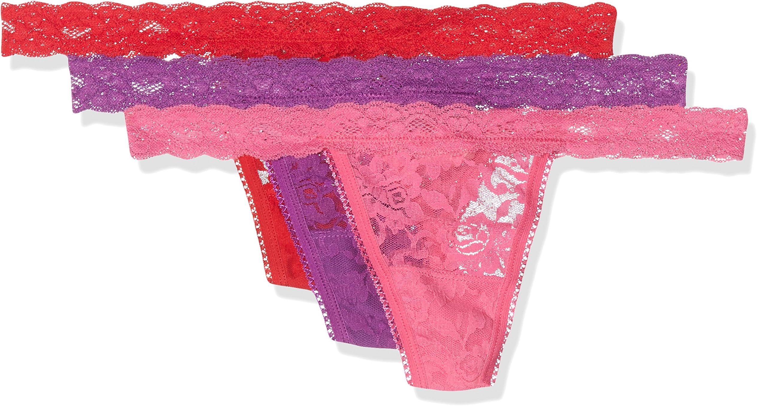Sylvie Flirty Lingerie Damen Abby String (3er Pack)