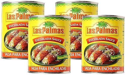 Miniatura 16 de Las Palmas Salsa de enchilada Green Chile, mediana, 28 onzas (paquete de 12)