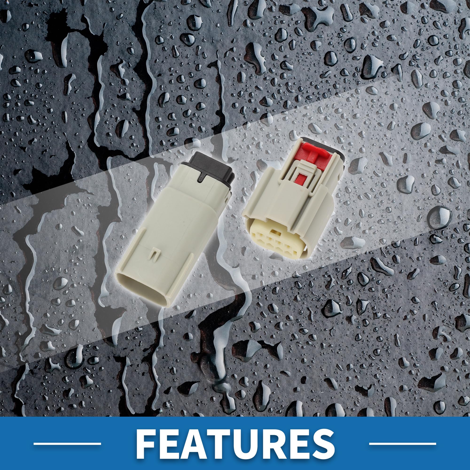 708 Pezzi 43 Kit Di Connettori Per Cavi Elettrici Per Auto, Impermeabili, 1, 2, 3, 4, 5, 6 Pin, Per Moto, Auto, Camion - Foto 8