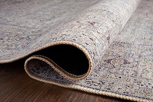 Miniatura 6 de Loloi II colección Wynter WYN-03 - Alfombra de pasillo tradicional de 2 pies 6 pulgadas x 12 pies 0 pulgadas, color plateado y carbón