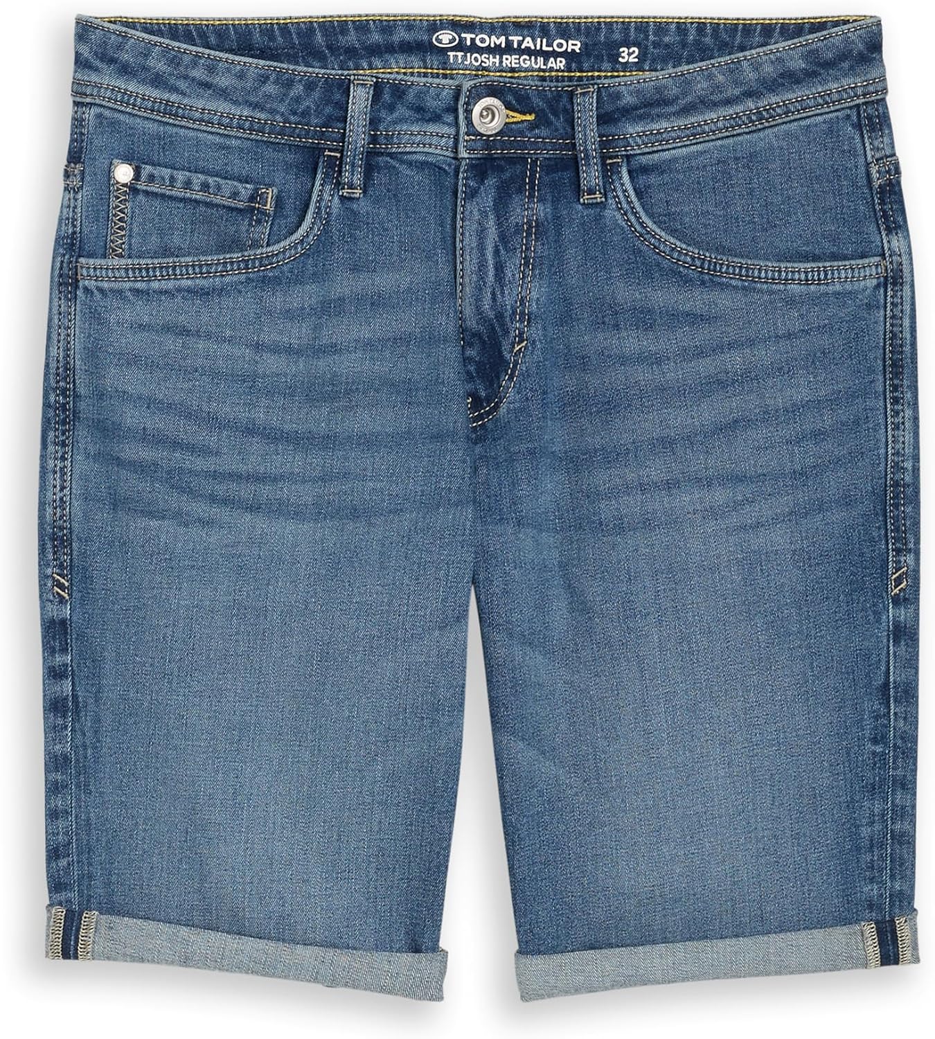 TOM TAILOR 1050031 — Джинсовые шорты-бермуды для мужчин