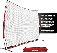 Vista 8 de PowerNet Carli Lloyd - Red de barrera deportiva, varios tamaños para máxima protección, respaldo de seguridad, barricada portátil para béisbol