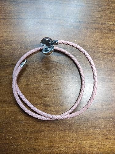 Miniatura 3 de KunBead Pulseras de doble cadena de cuero para hacer joyas para mujeres, adolescentes y niñas con cierre de clip compatible con dijes Pandora