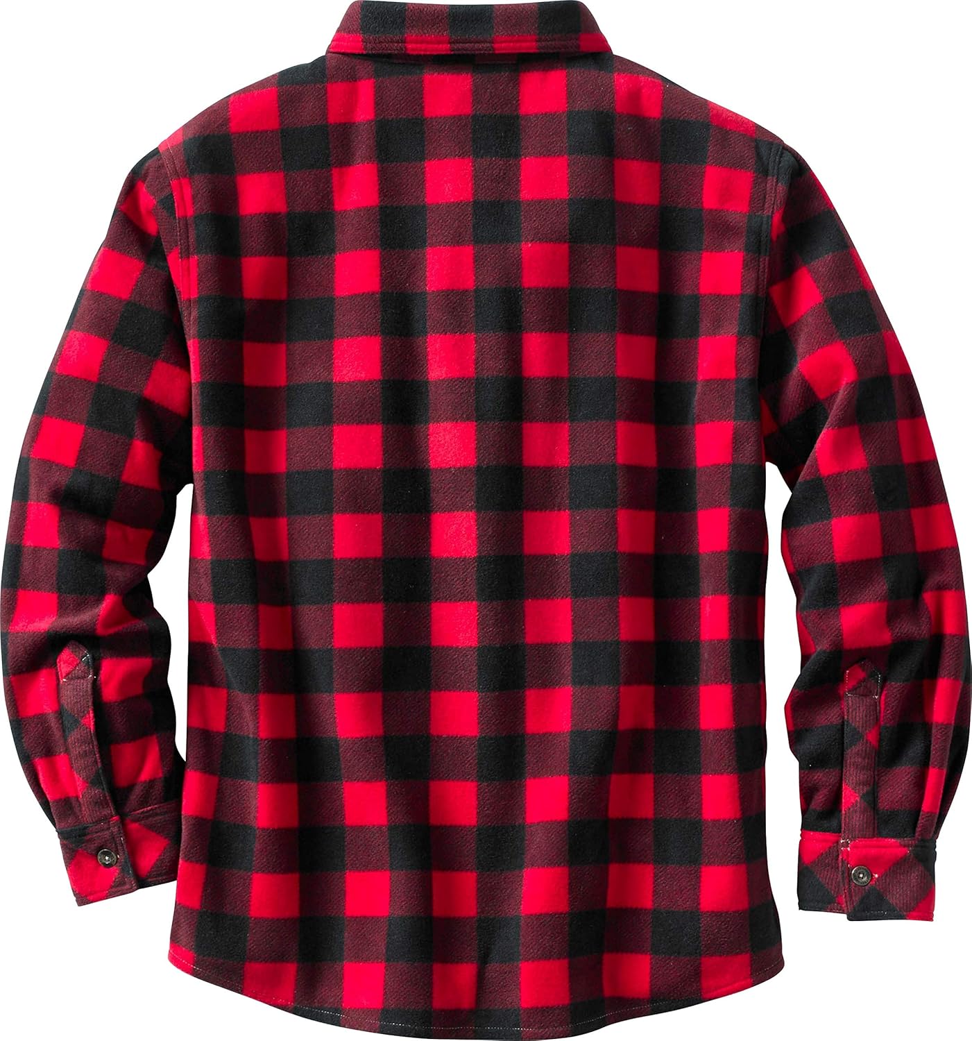 Legendary Whitetails Men’s Long Sleeve Fleece Button Up Heavyweight Shirt - Image 4