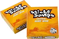 Sticky Bumps Cera de surfe quente/trop (pacote com 3)