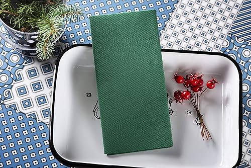 Vista 43 de Servilletas de papel azules Tela desechable de lino como servilletas de cena Toallas de mano Toallas de mano Servilletas de papel suaves