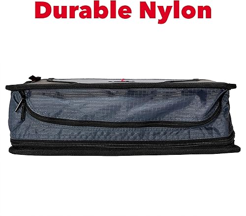 Miniatura 5 de Case-it The Mighty Zip Tab - Carpeta expansible con cremallera, junta tórica de 3, pestañas de 5 colores, múltiples bolsillos, para 600 hojas, con