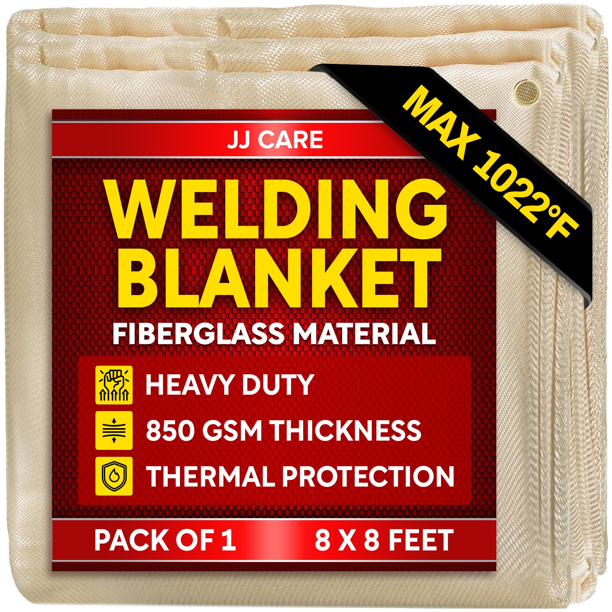 Amazon.com: Welding Blanket - 8ft x 8ft, 850GSM Fiberglass