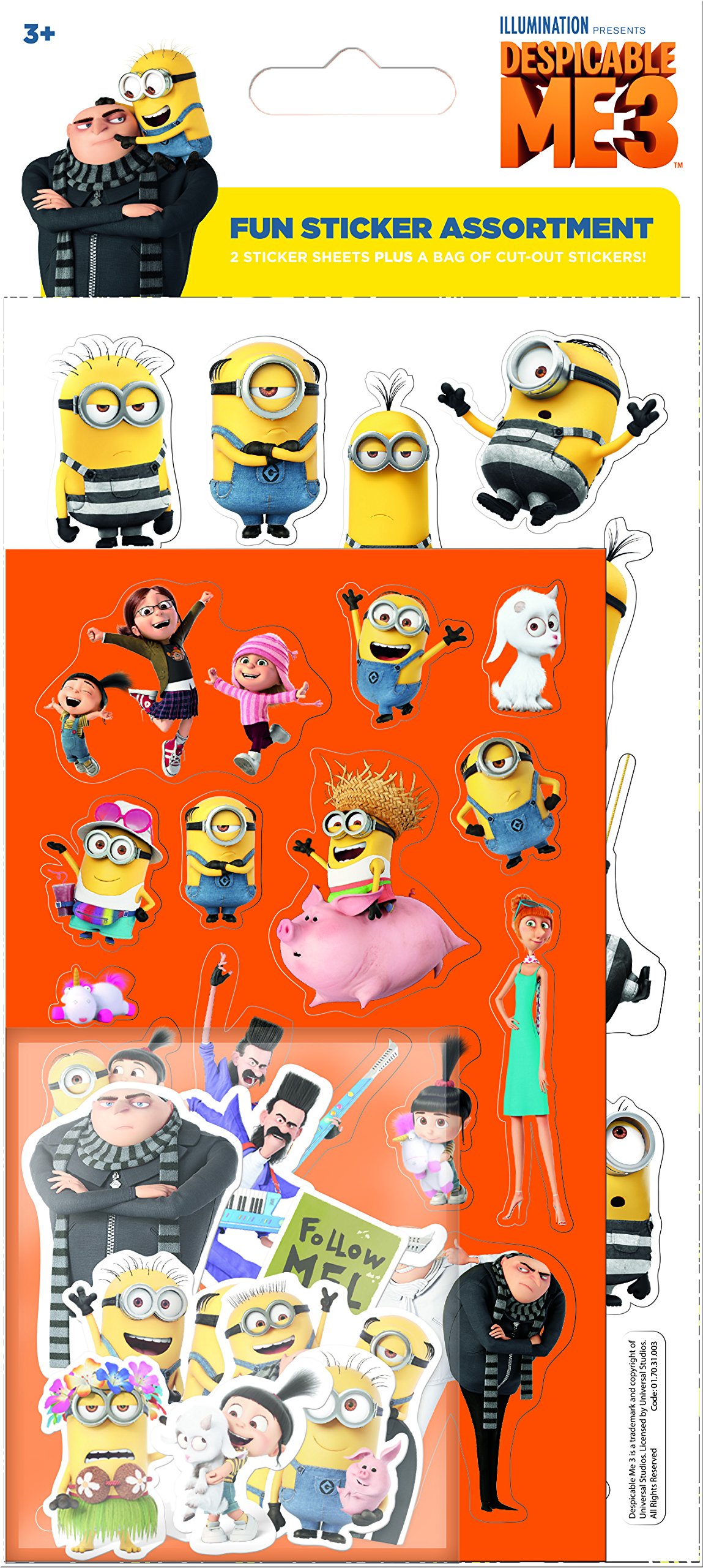 Paper Projects Despicable Me 3 Assortment