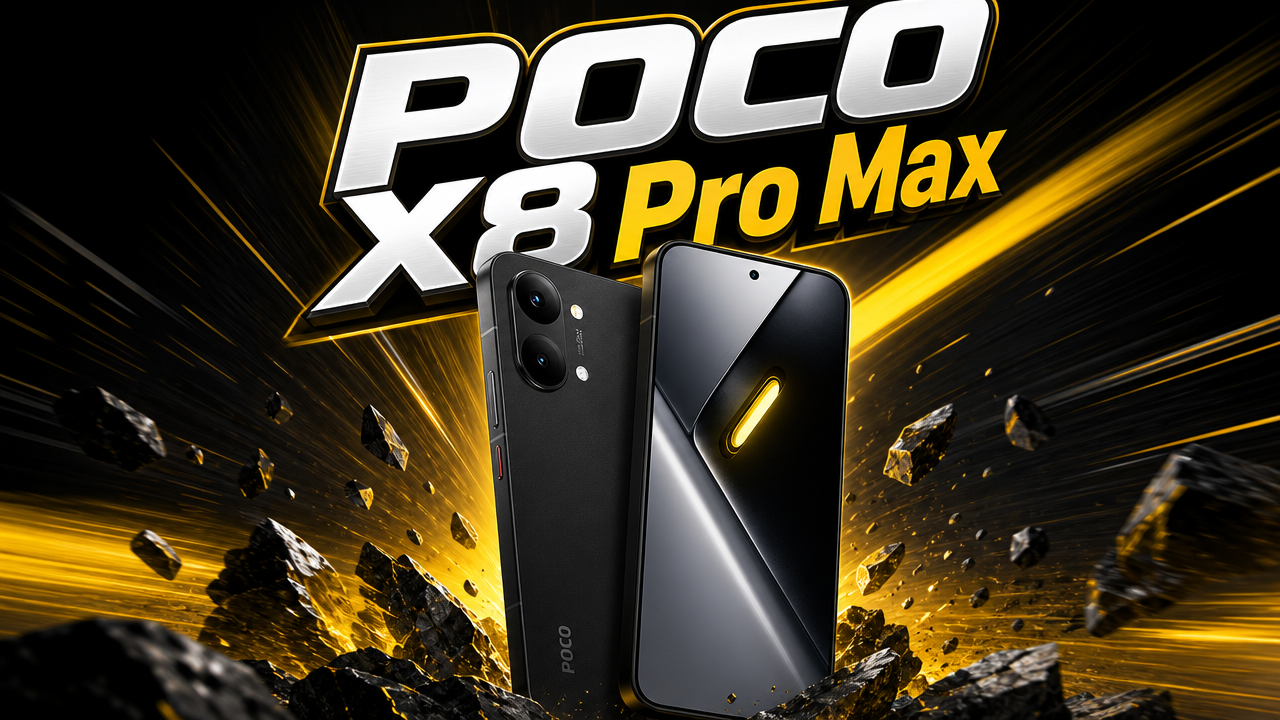POCO X8 Pro MAX Smartphone 12+256GB Blue Flagship Dimensity 9500s