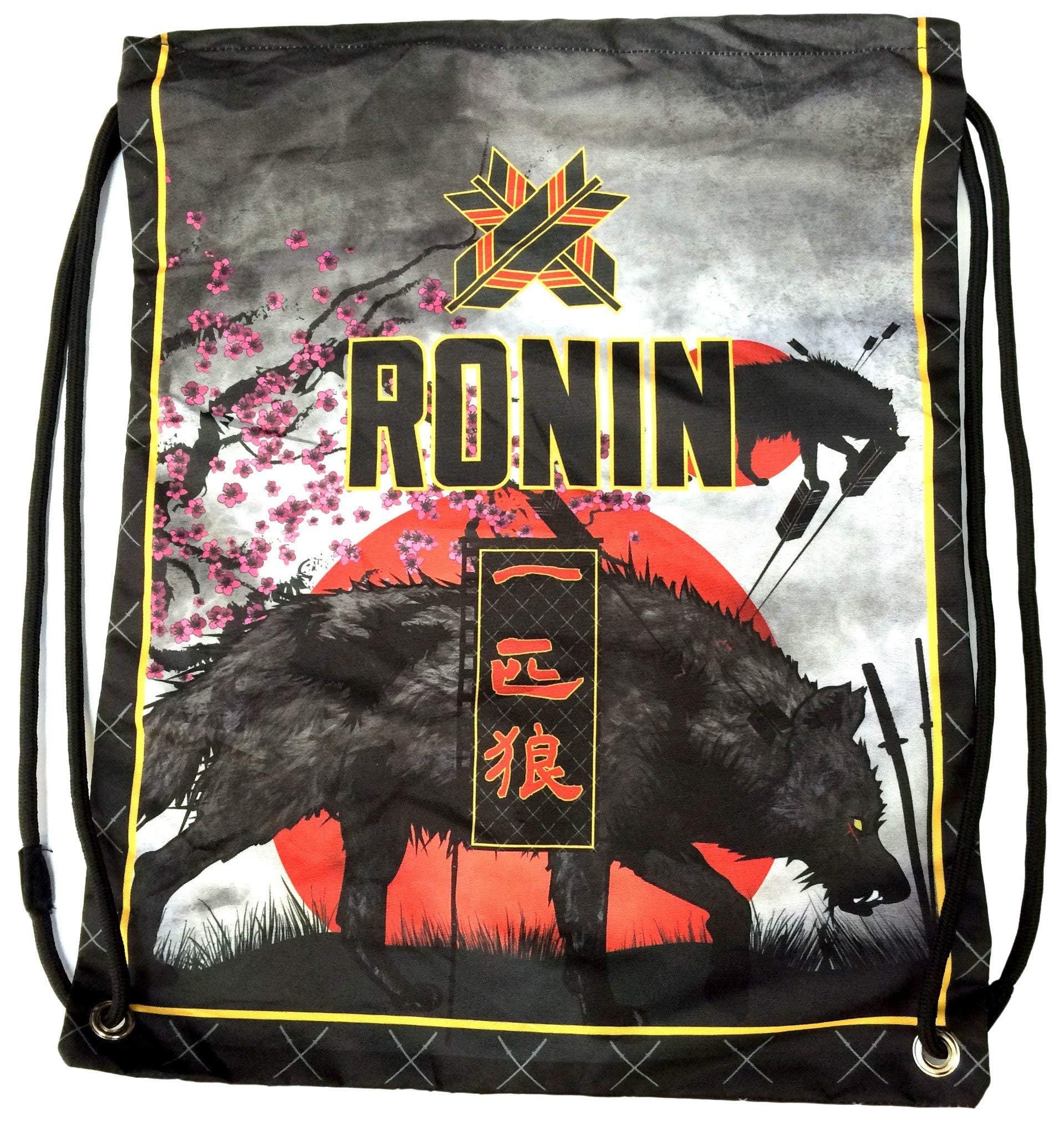 Ronin Gi Bag - Perfect to Store Judo, Taekwondo, BJJ or Karate Uniforms Capacity Gi Bag - Lone Wolf Design