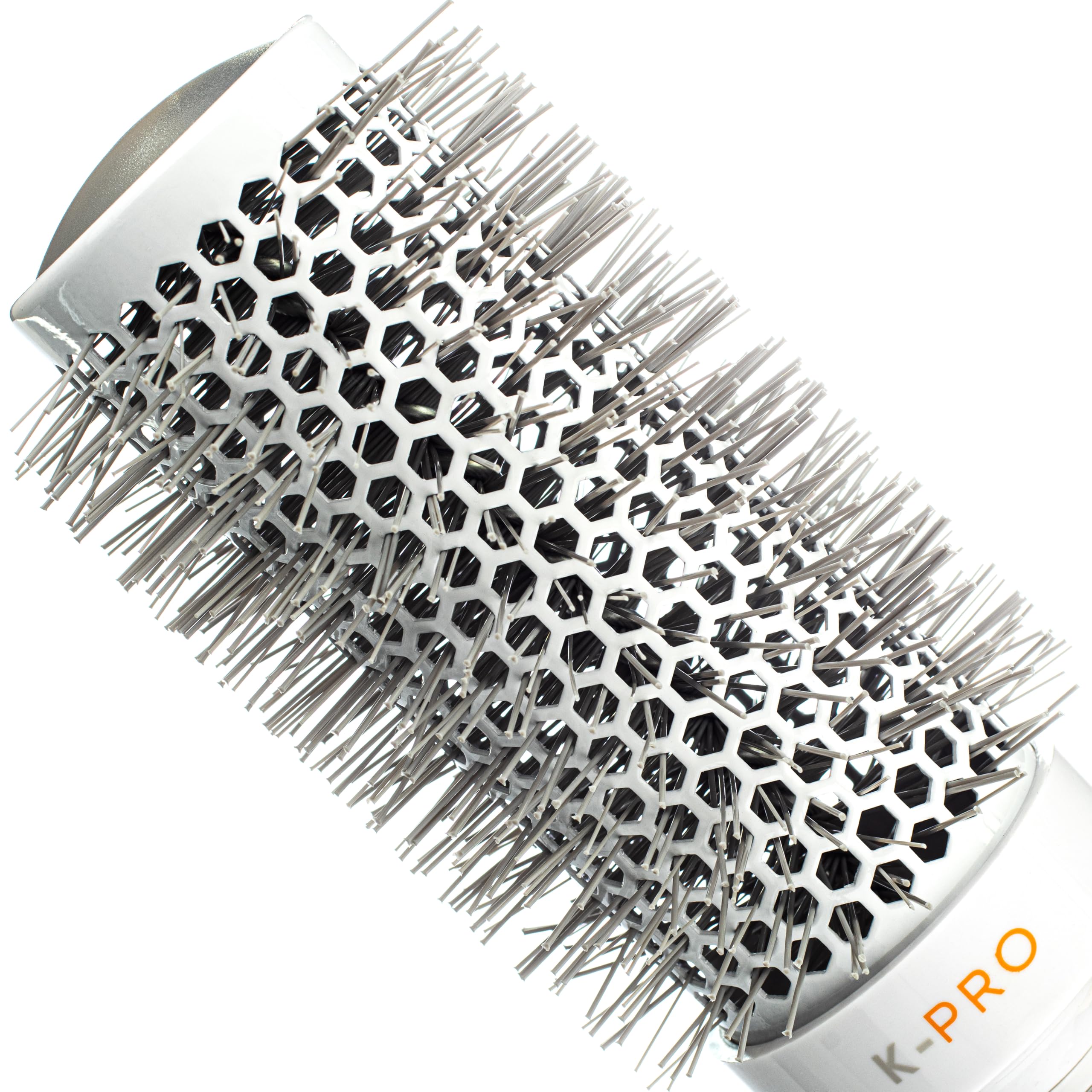K-Pro 44mm Radial Ceramic & Ionic Hair Brush for Blowout & Blowdry, Professional Blow Dry Brush for Salon-Quality Results - Image 2