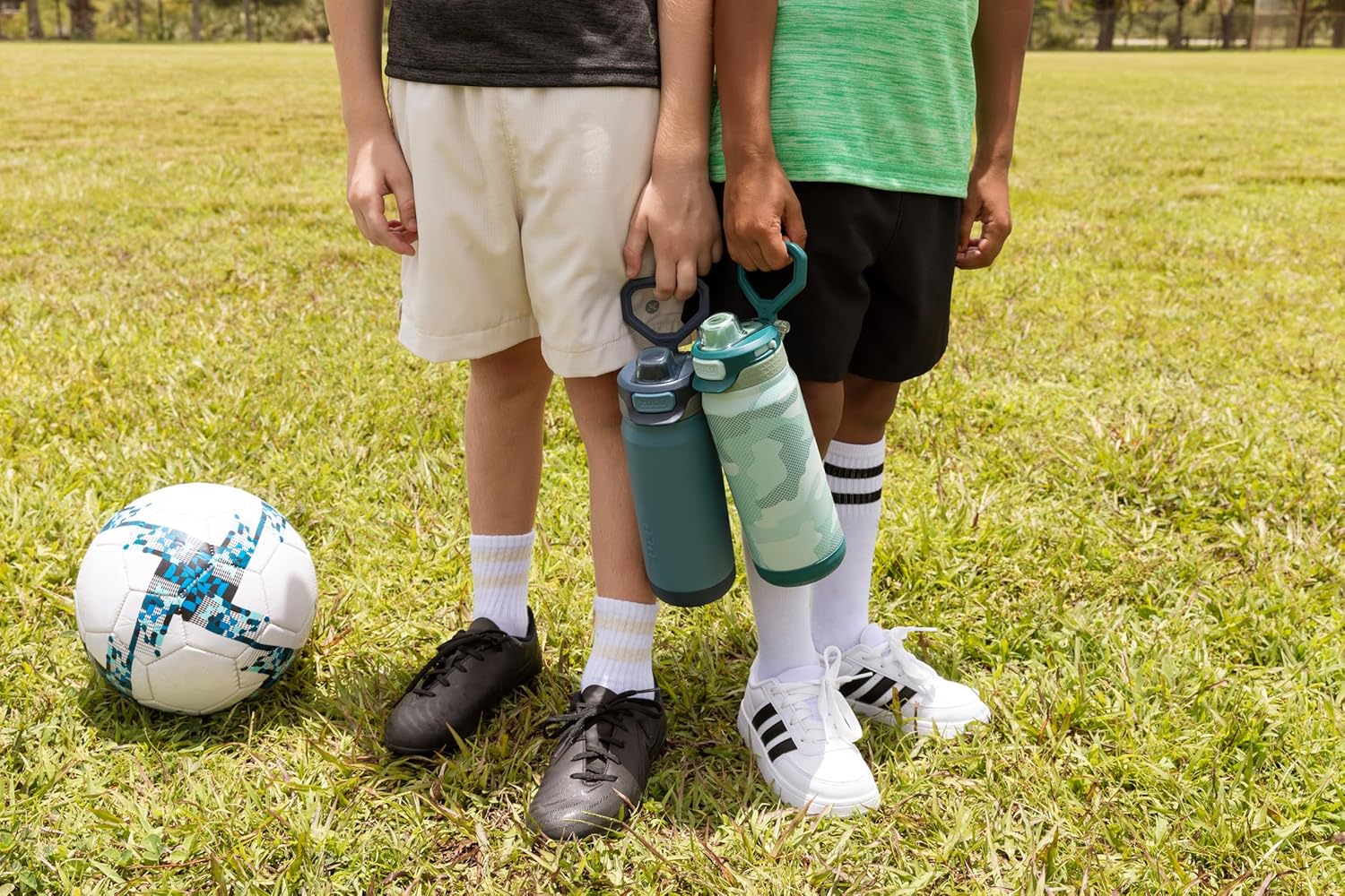 ZULU Powerfill Pro 18oz Kids Stainless Steel Water Bottle with Quick Fill Lid, Triple Wall Vacuum Insulated, Leak Proof Locking Lid, Sip & Chug, Reusable, BPA Free, Dishwasher Safe, Midnight Storm - Image 2