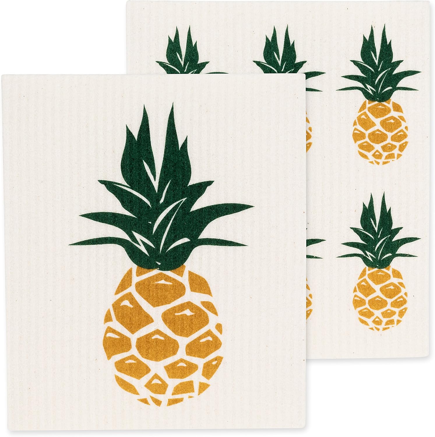 Abbott Collection 84ASDAB10 S/2 Pineapple Dish Cloth6