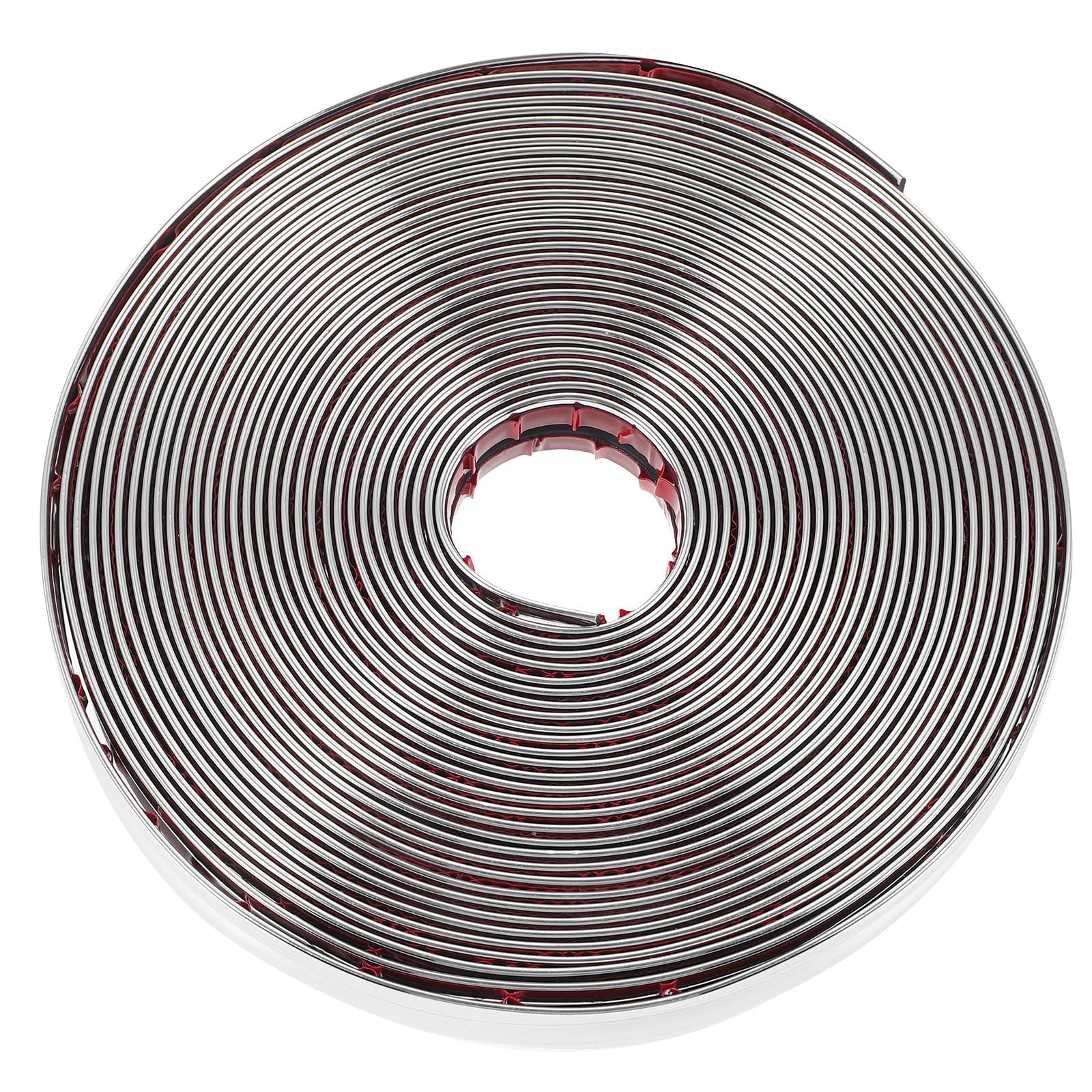 Balacoo Moldura de Esquina de Pared Autoadhesiva, Protector de Esquinas de Pared Pvc Flexible Plata, Tira de Protección Despegable y Adhesiva para Dormitorio y Cocina
