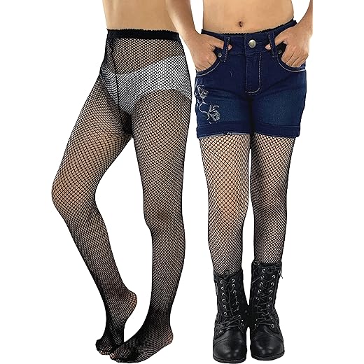 ToBeInStyle Girl's Halloween Costume Assorted Full Length Pantyhose Nylon Tights