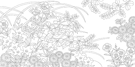 よく開く製本!ぬりえBOOK しあわせを呼ぶ和のもよう The coloring book ―Auspicious patterns of Japanese tradition― 大人の塗り絵 ユーキャンのおうち時間シリーズ