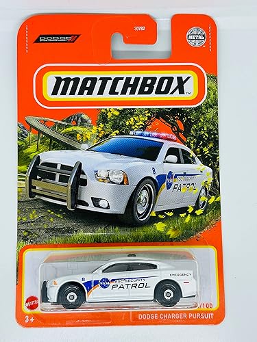 Matchbox 2022 - Dodge Charger Pursuit - NASA - Patrulla del Centro Espacial Kennedy - 86100