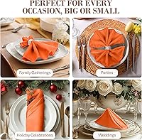 Vista 223 de Ultimate Textile -1 docena - Reversible Shantung Satin - Majestic - Servilletas de tela Majestic de 17 x 17 pulgadas color azul pizarra