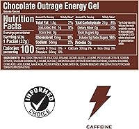 Vista 8 de GU Energy Nutrición Deportiva Original, Gel Energizante, 8 unidades, Chocolate Outrage