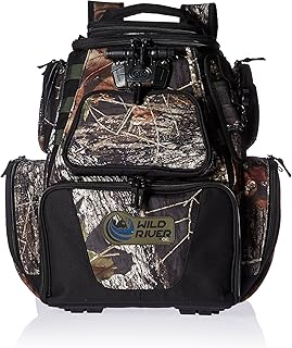 Wild River Nomad CLC WCT604 Tackle Tek Nomad LED Lighted Camo Backpack, Mossy Oak