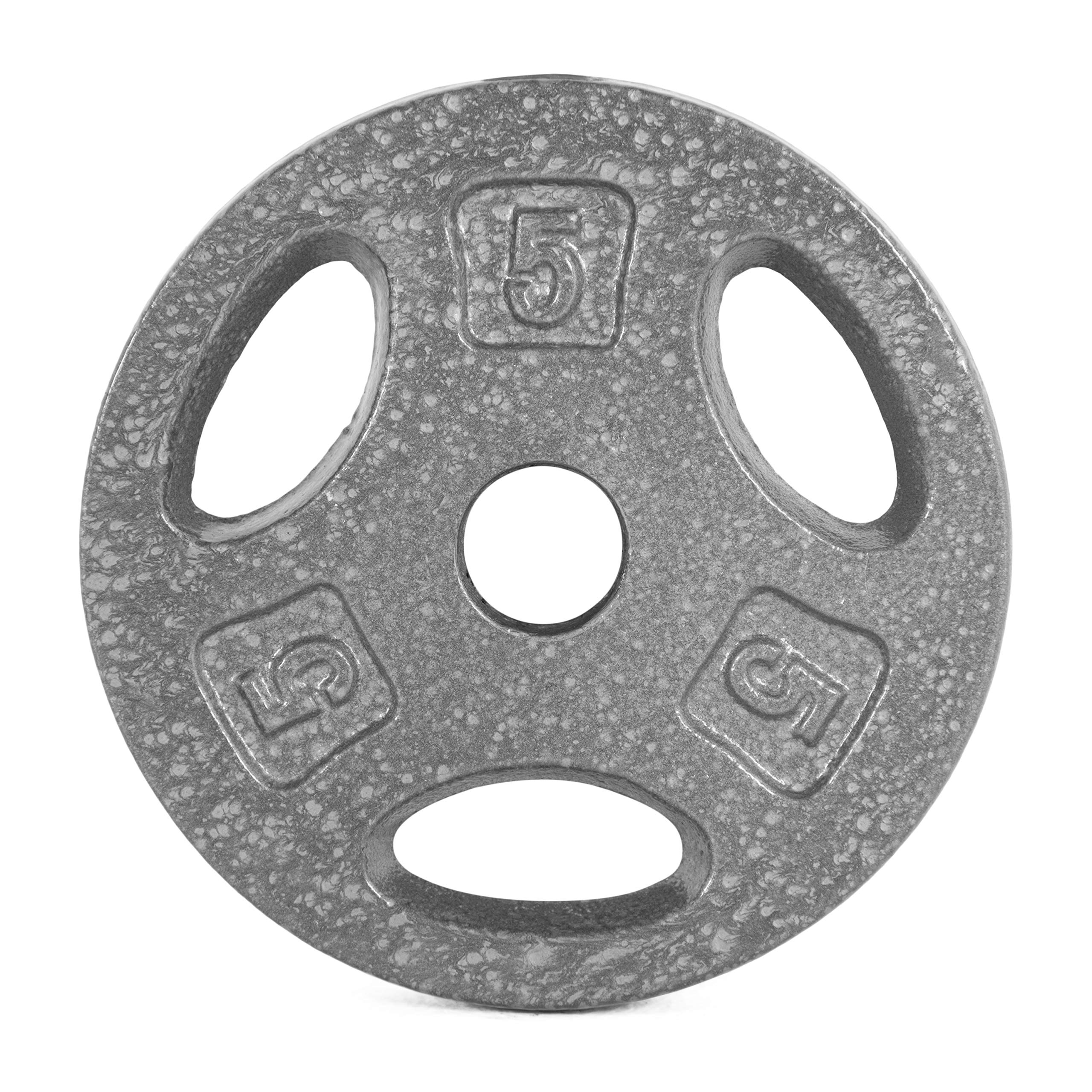 Cap Barbell Standard 1-Inch Grip Weight Plate | 1.25-50 lb Sizes